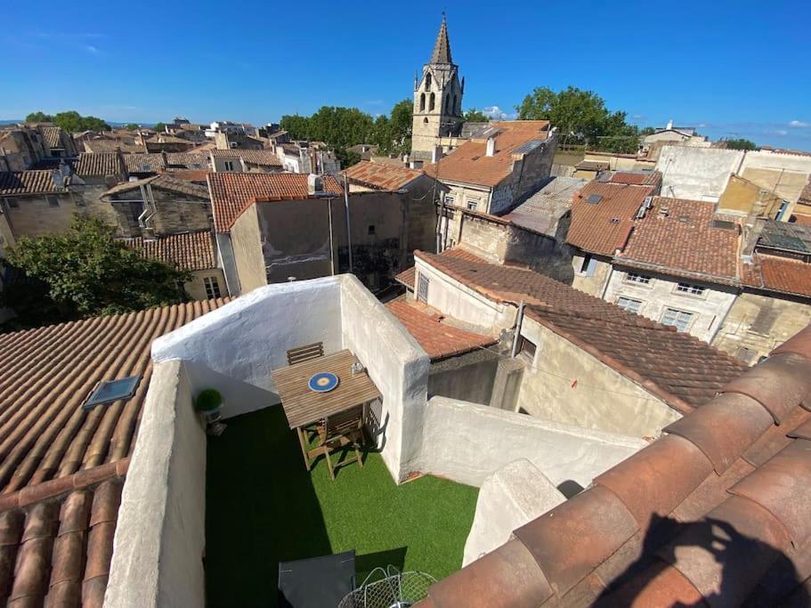 Appartement 1 Chb, Calme, Lumineux, Clim, Terrasse Avignon Exterior photo